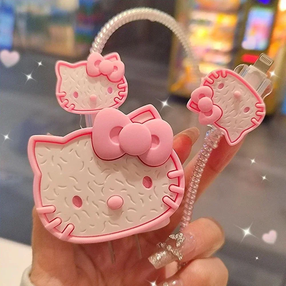 Hello Kitty iPhone Charger Cable Protector P74